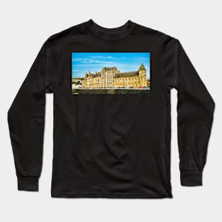 Old University of Aberystwyth - Coastal Scenery Long Sleeve T-Shirt